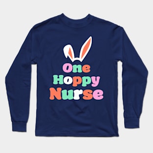 'One Hoppy Nurse' Long Sleeve T-Shirt